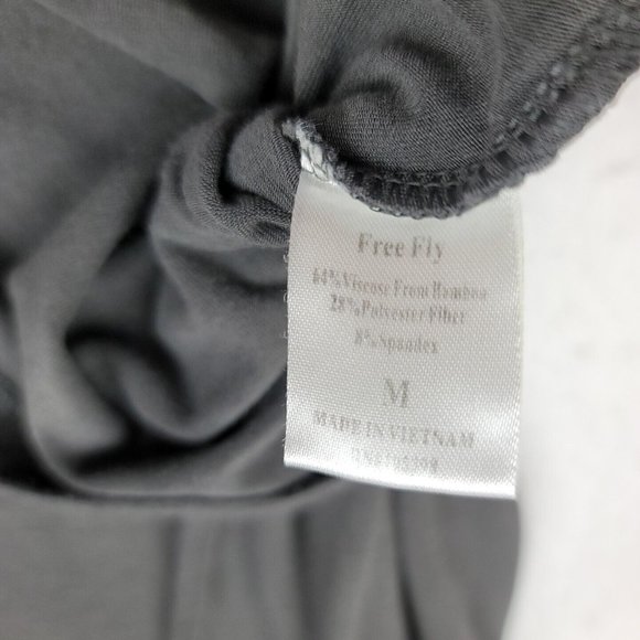Free Fly Mens M‎ Shirt Polo Bamboo Performance Gray Long Sleeve Henley - Issues - Picture 14 of 15